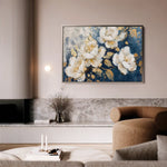 Floral Canvas Wall Art WAD386-F 90 x 60 cm / Stretched on hidden frame