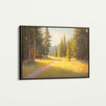 Landscape 387 Canvas Art 90 x 60 cm / Stretched on hidden frame