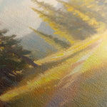 Landscape 387 Canvas Art 90 x 60 cm / Stretched on hidden frame