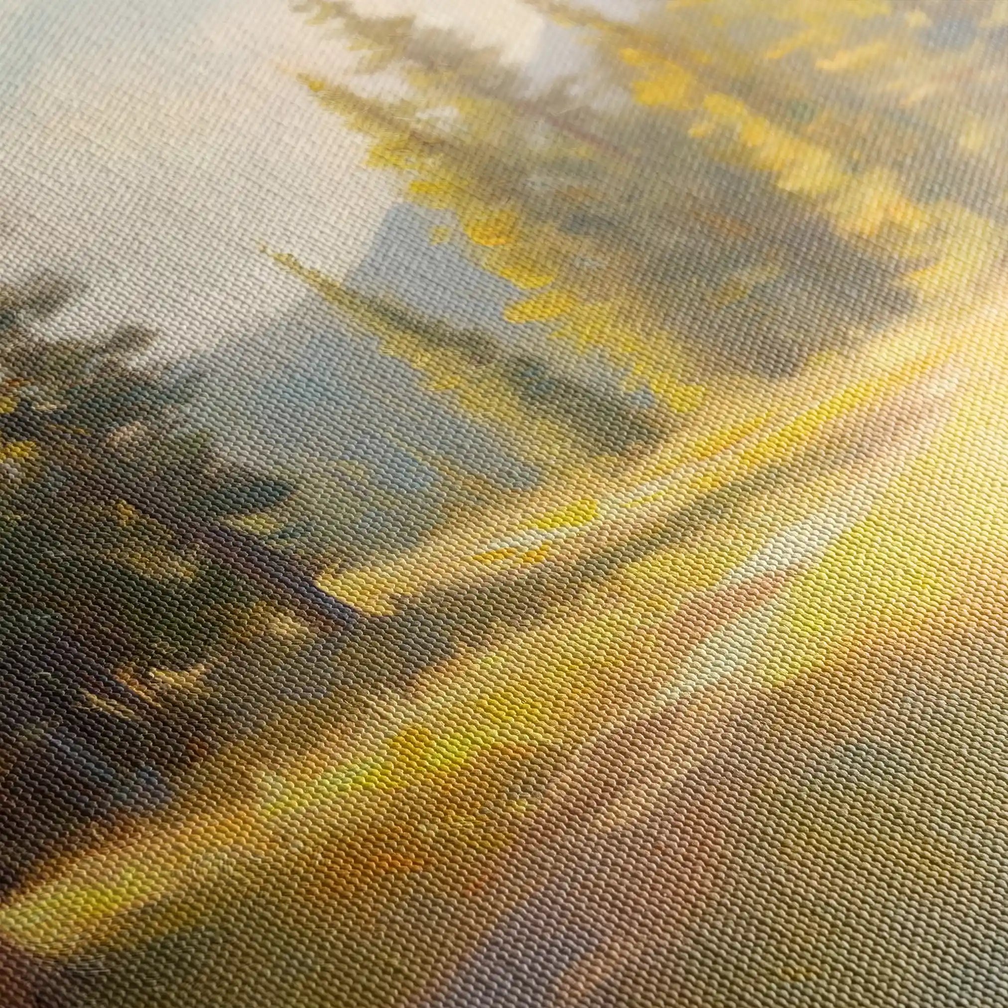 Landscape 387 Canvas Art 90 x 60 cm / Stretched on hidden frame