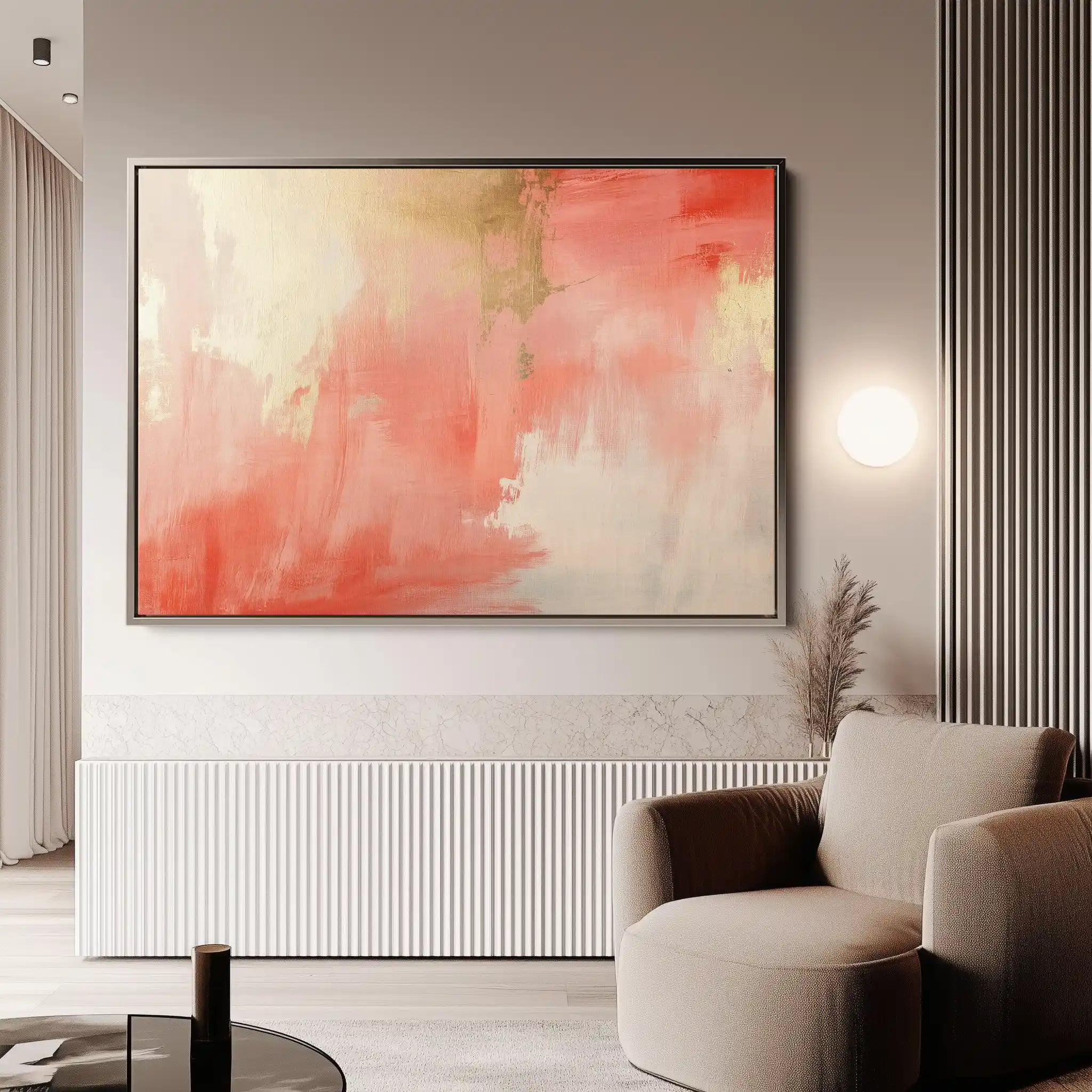 Abstract 389 Canvas Art 60 x 40 cm / Stretched on hidden frame
