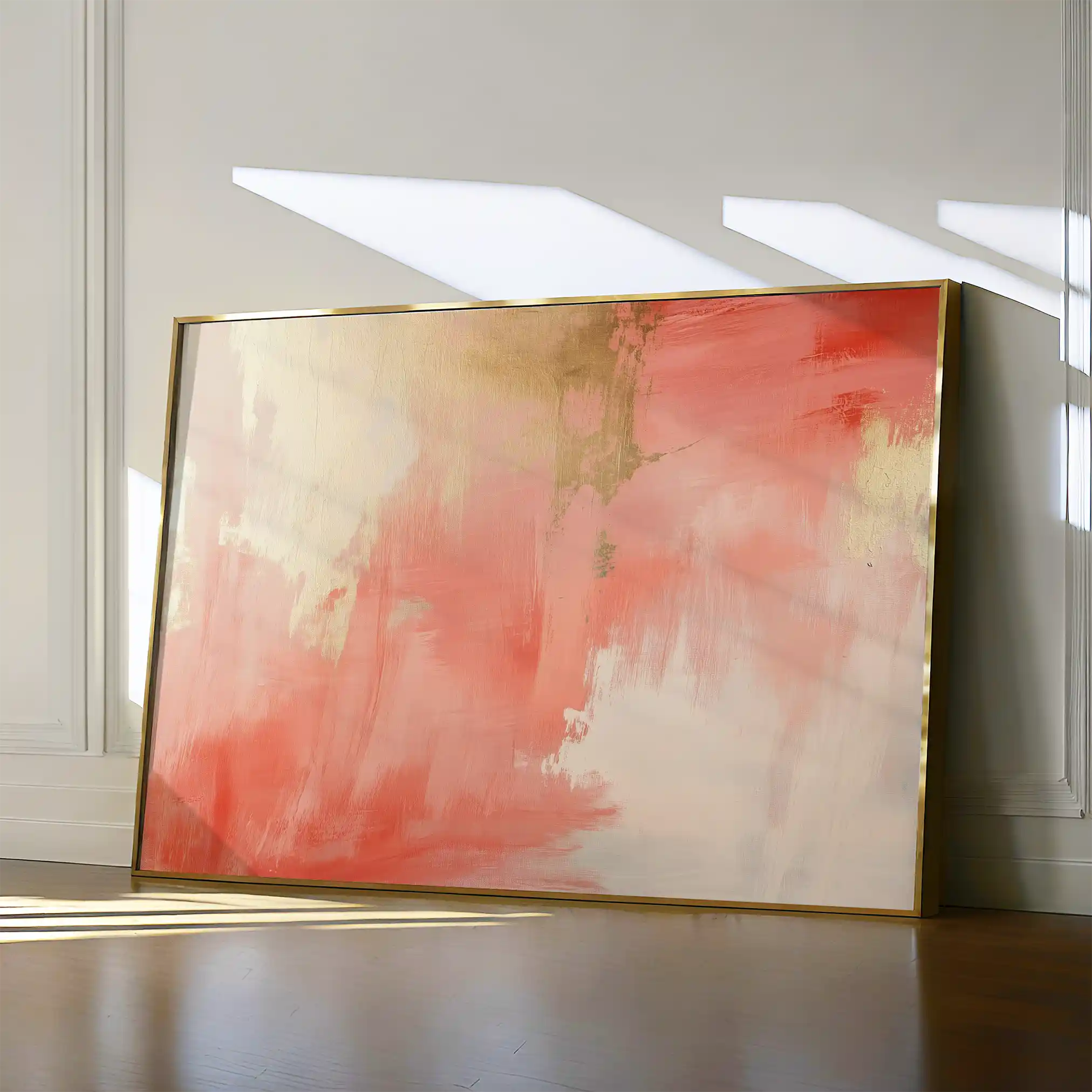 Abstract 389 Canvas Art 60 x 40 cm / Stretched on hidden frame