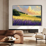 Landscape 389 Canvas Art 90 x 60 cm / Stretched on hidden frame
