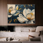 Floral Canvas Wall Art WAD390-F 90 x 60 cm / Stretched on hidden frame