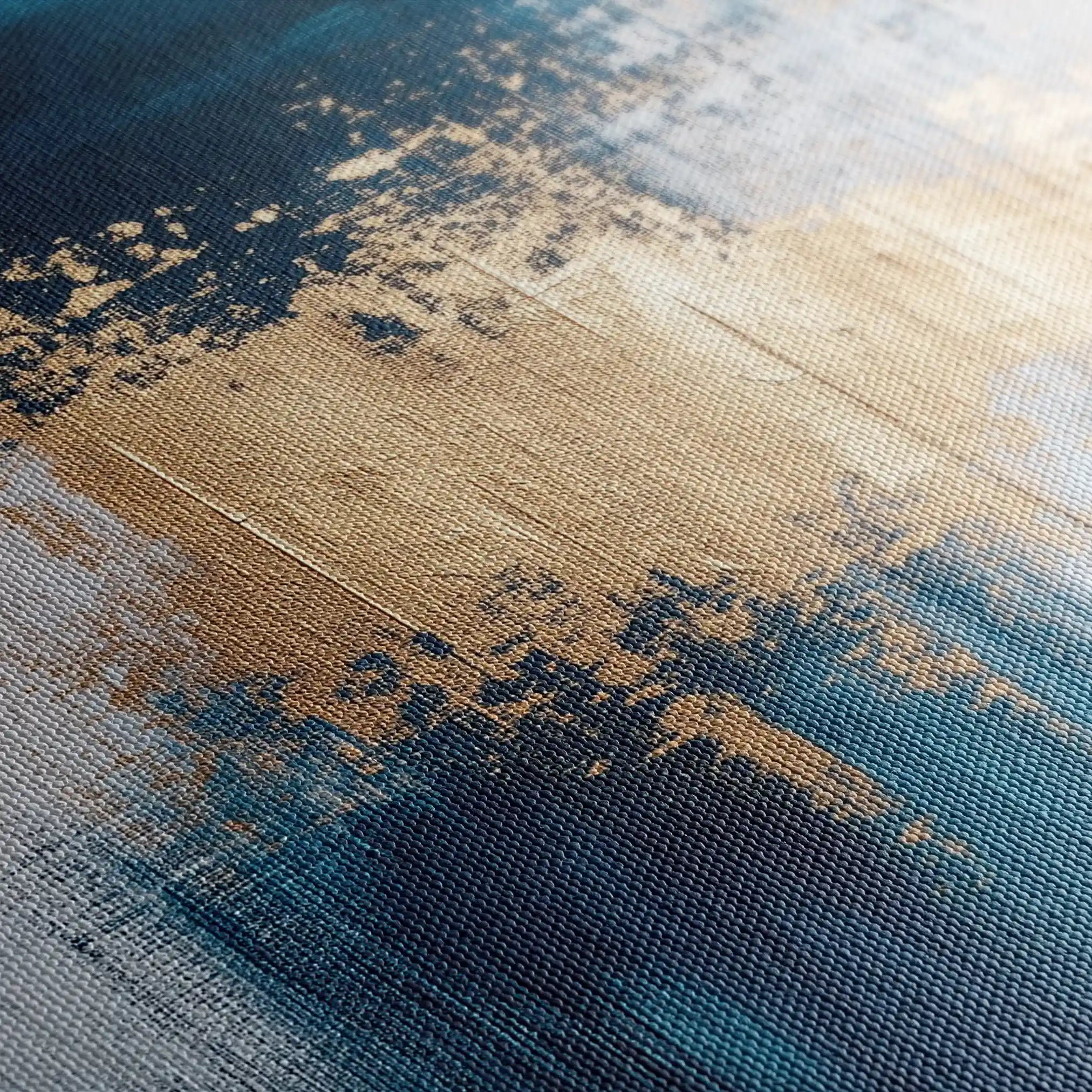 Abstract 392 Canvas Art 60 x 40 cm / Stretched on hidden frame