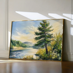 Landscape 392 Canvas Art 90 x 60 cm / Stretched on hidden frame