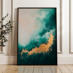 Abstract 393 Canvas Art 60 x 40 cm / Stretched on hidden frame