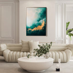 Abstract 393 Canvas Art 60 x 40 cm / Stretched on hidden frame