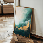 Abstract 393 Canvas Art 60 x 40 cm / Stretched on hidden frame