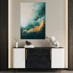 Abstract 393 Canvas Art 60 x 40 cm / Stretched on hidden frame