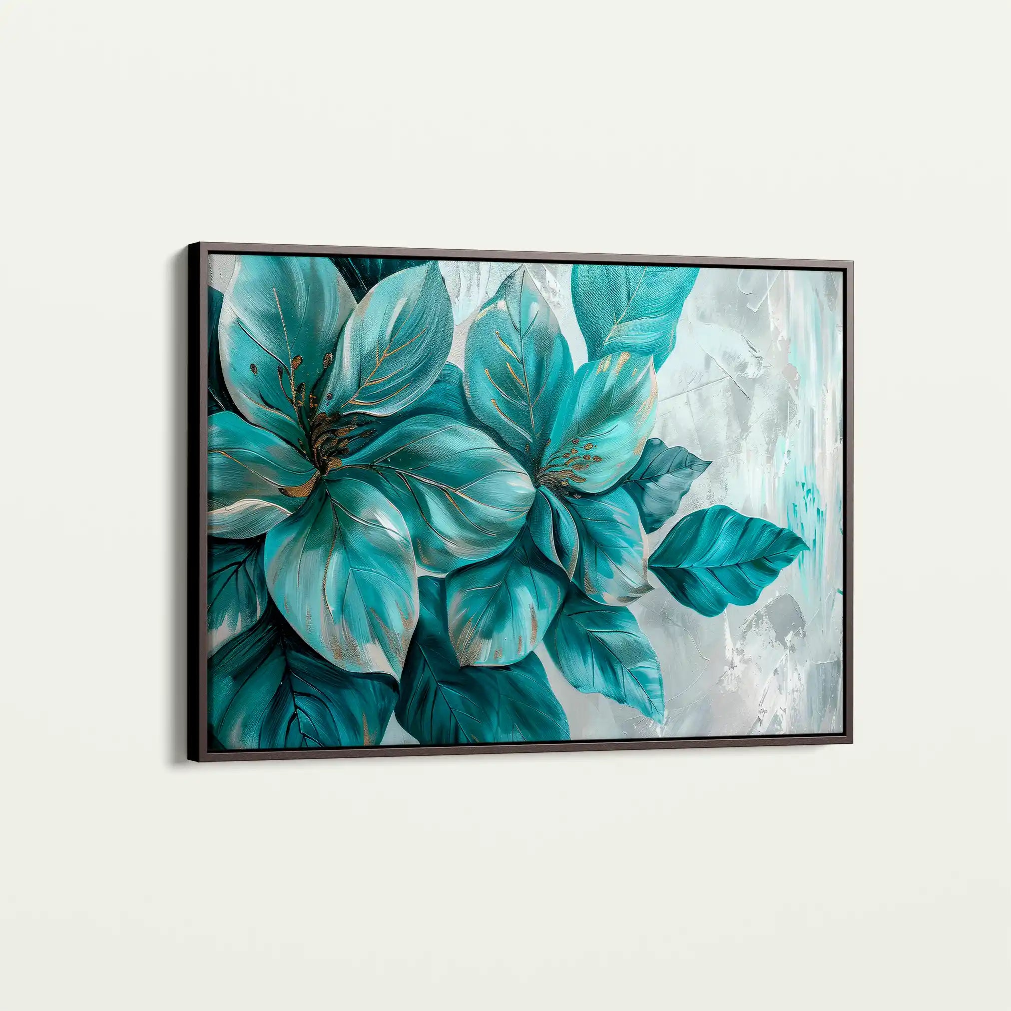 Floral Canvas Wall Art WAD393-F 90 x 60 cm / Stretched on hidden frame