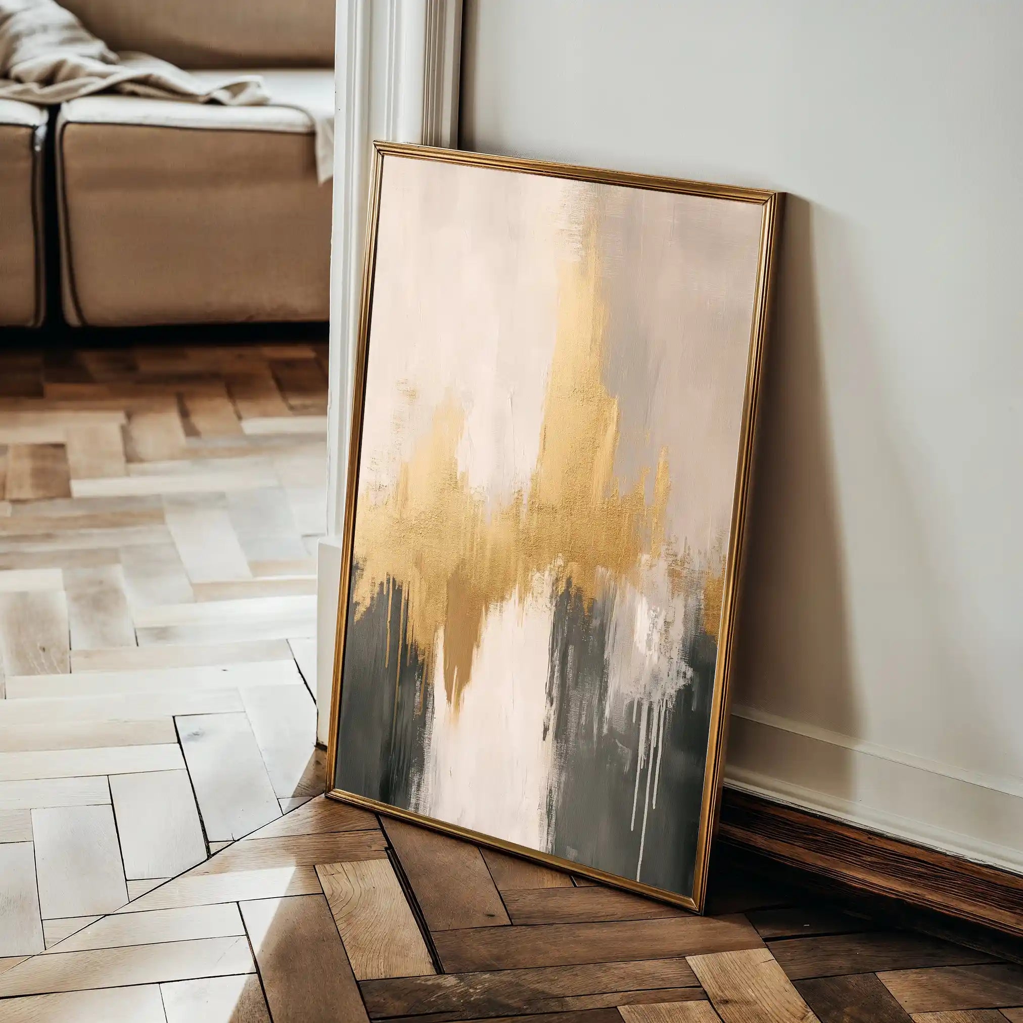 Abstract 394 Canvas Art 60 x 40 cm / Stretched on hidden frame