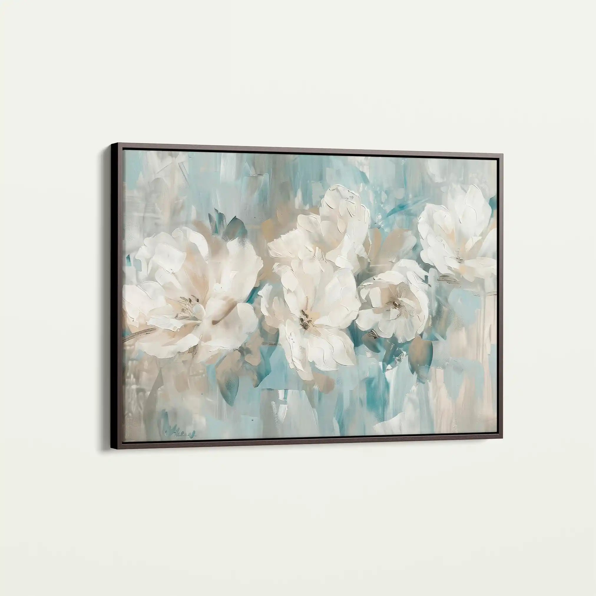 Floral Canvas Wall Art WAD396-F 90 x 60 cm / Stretched on hidden frame