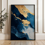 Abstract 397 Canvas Art 60 x 40 cm / Stretched on hidden frame