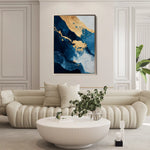 Abstract 397 Canvas Art 60 x 40 cm / Stretched on hidden frame