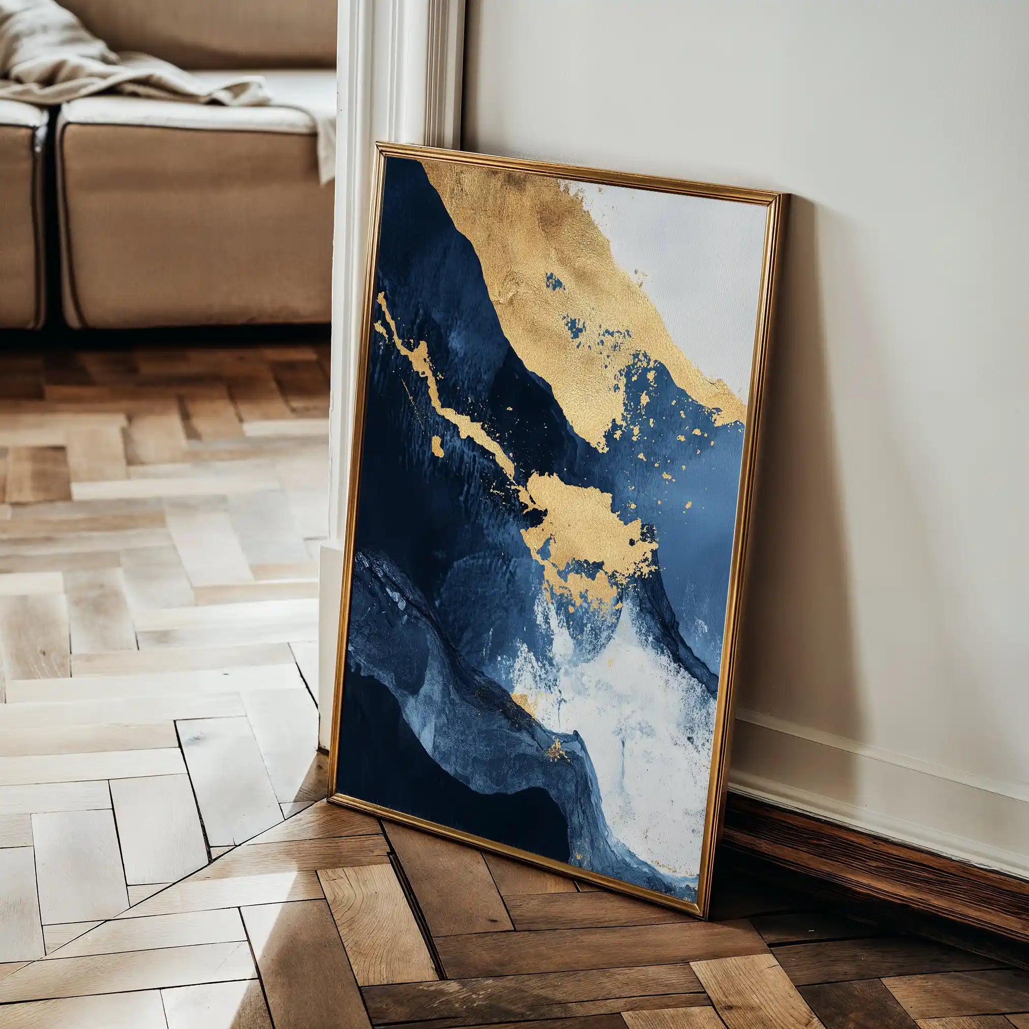 Abstract 397 Canvas Art 60 x 40 cm / Stretched on hidden frame