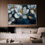 Floral Canvas Wall Art WAD397-F 90 x 60 cm / Stretched on hidden frame