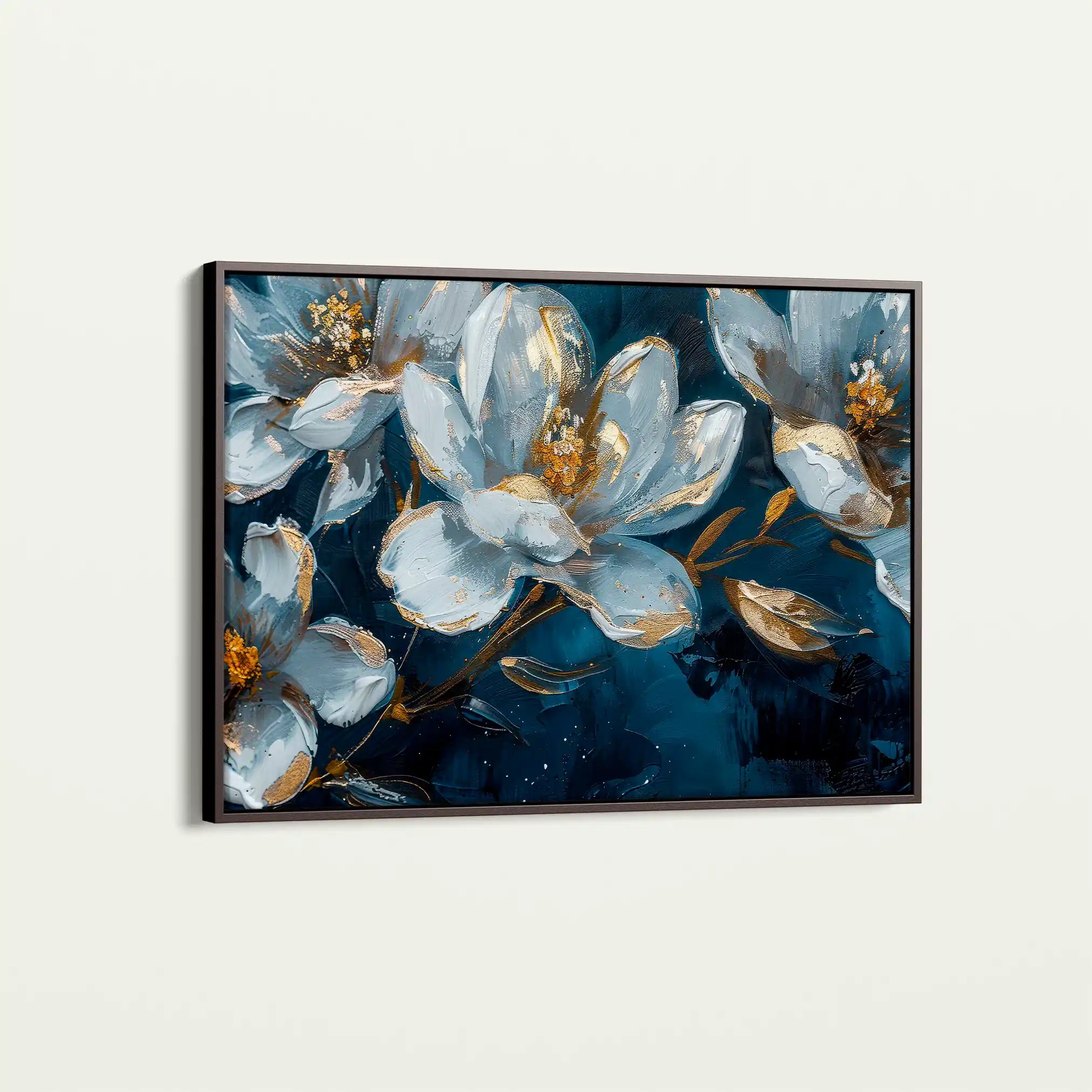 Floral Canvas Wall Art WAD397-F 90 x 60 cm / Stretched on hidden frame