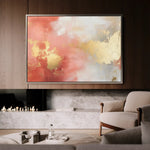 Abstract 398 Canvas Art 60 x 40 cm / Stretched on hidden frame