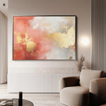 Abstract 398 Canvas Art 60 x 40 cm / Stretched on hidden frame