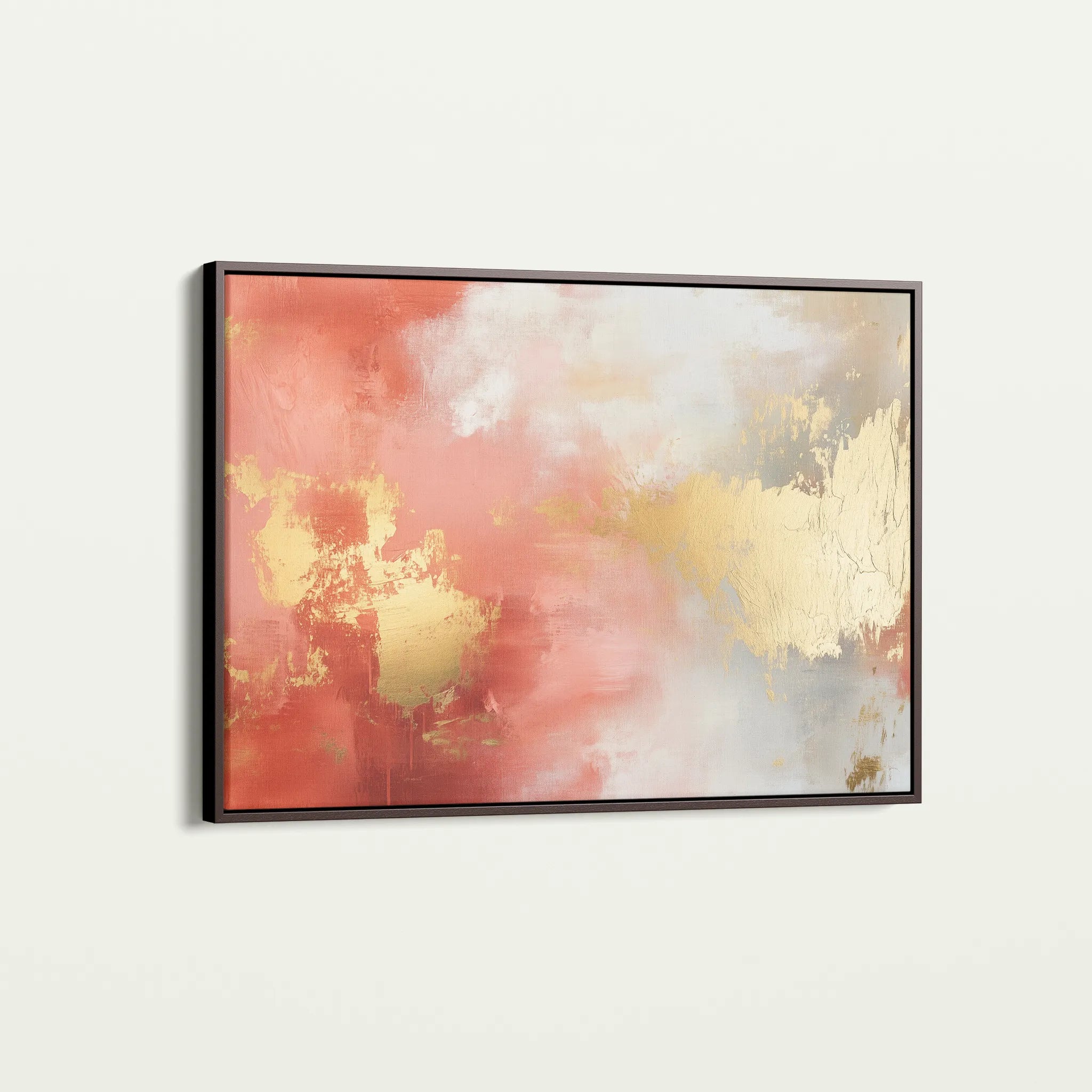 Abstract Canvas Wall Art WAD398-A 90 x 60 cm / Stretched on hidden frame