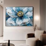 Floral Canvas Wall Art WAD398-F 90 x 60 cm / Stretched on hidden frame