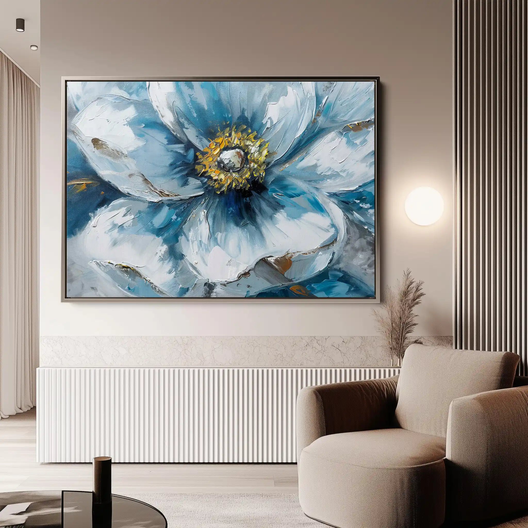 Floral Canvas Wall Art WAD398-F 90 x 60 cm / Stretched on hidden frame