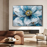 Floral Canvas Wall Art WAD398-F 90 x 60 cm / Stretched on hidden frame