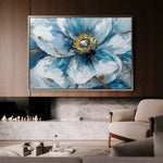 Floral Canvas Wall Art WAD398-F 90 x 60 cm / Stretched on hidden frame