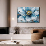 Floral Canvas Wall Art WAD398-F 90 x 60 cm / Stretched on hidden frame