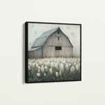 Landscape 398 Canvas Art 80 x 80 cm / Stretched on hidden frame