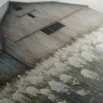 Landscape 398 Canvas Art 80 x 80 cm / Stretched on hidden frame