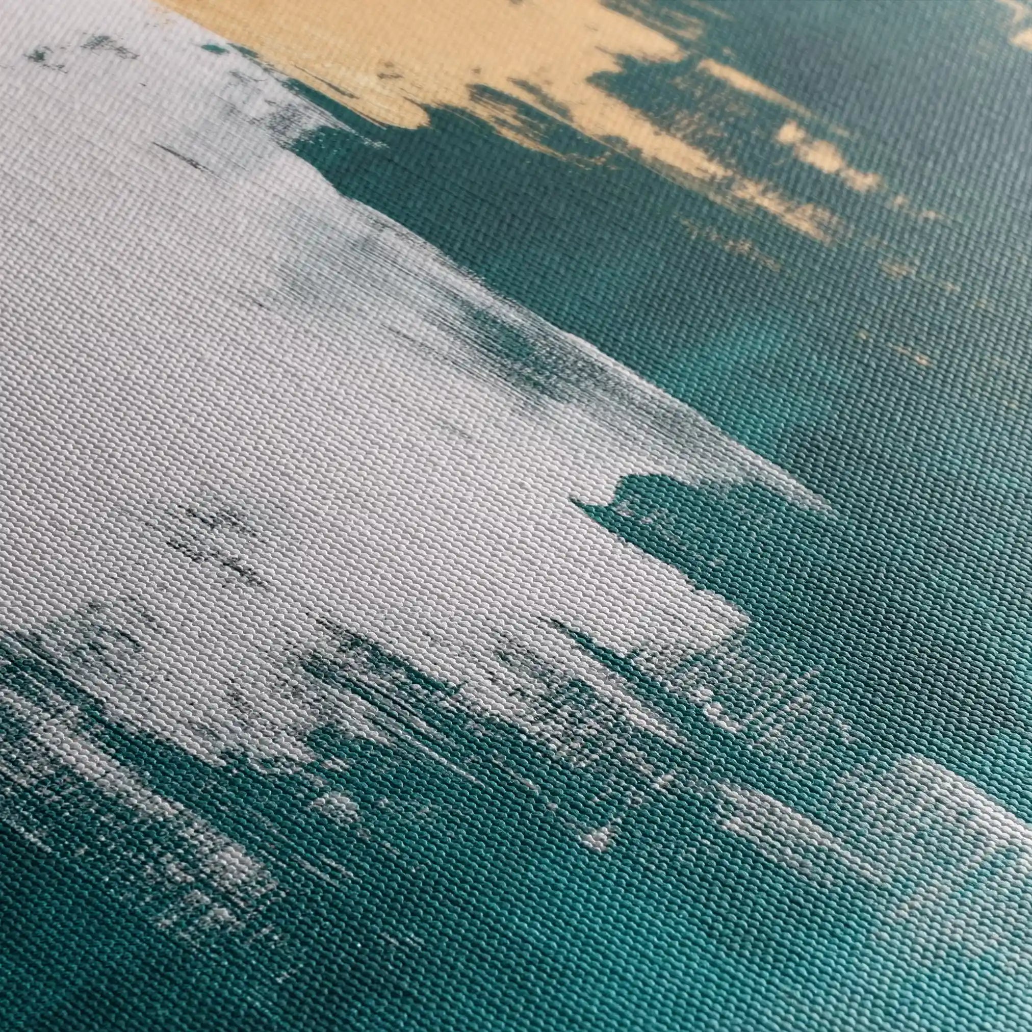 Abstract 399 Canvas Art 60 x 40 cm / Stretched on hidden frame