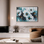 Floral Canvas Wall Art WAD400-F 90 x 60 cm / Stretched on hidden frame