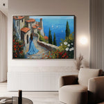 Landscape 400 Canvas Art 90 x 60 cm / Stretched on hidden frame