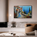 Landscape 400 Canvas Art 90 x 60 cm / Stretched on hidden frame