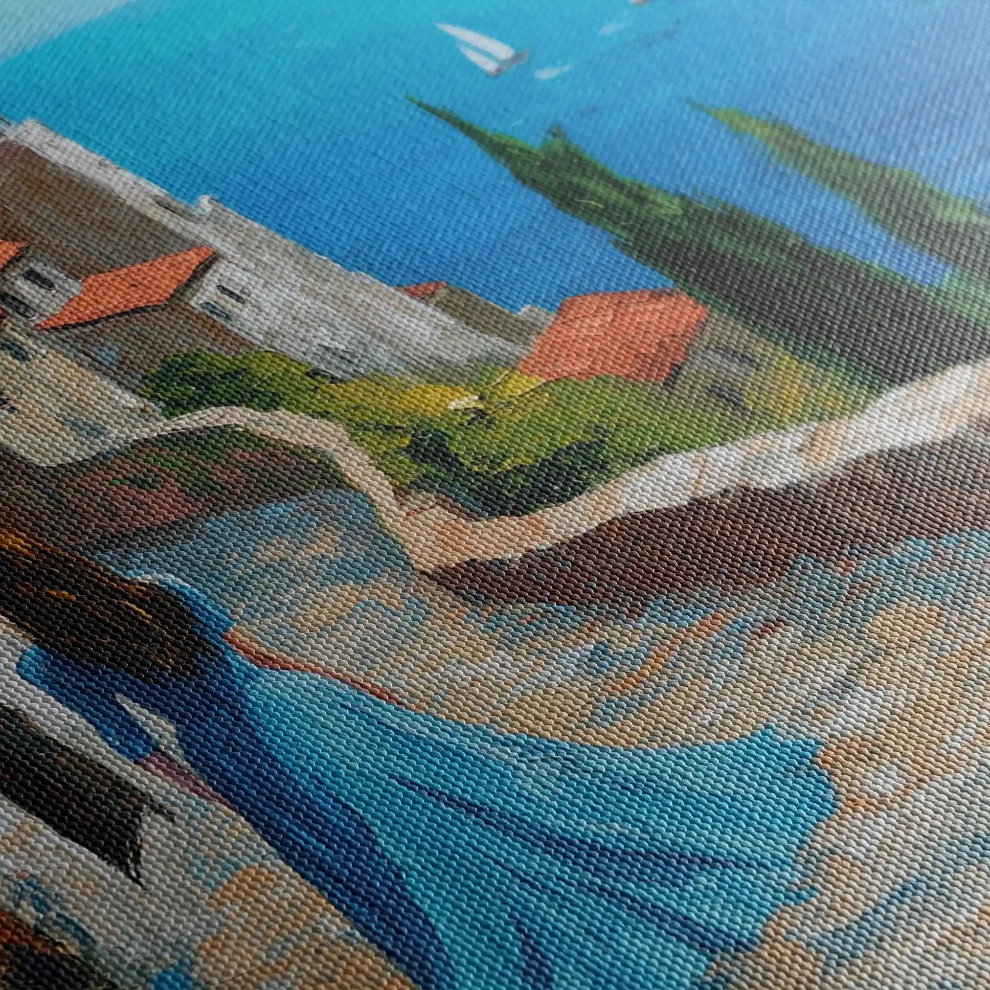 Landscape 400 Canvas Art 90 x 60 cm / Stretched on hidden frame