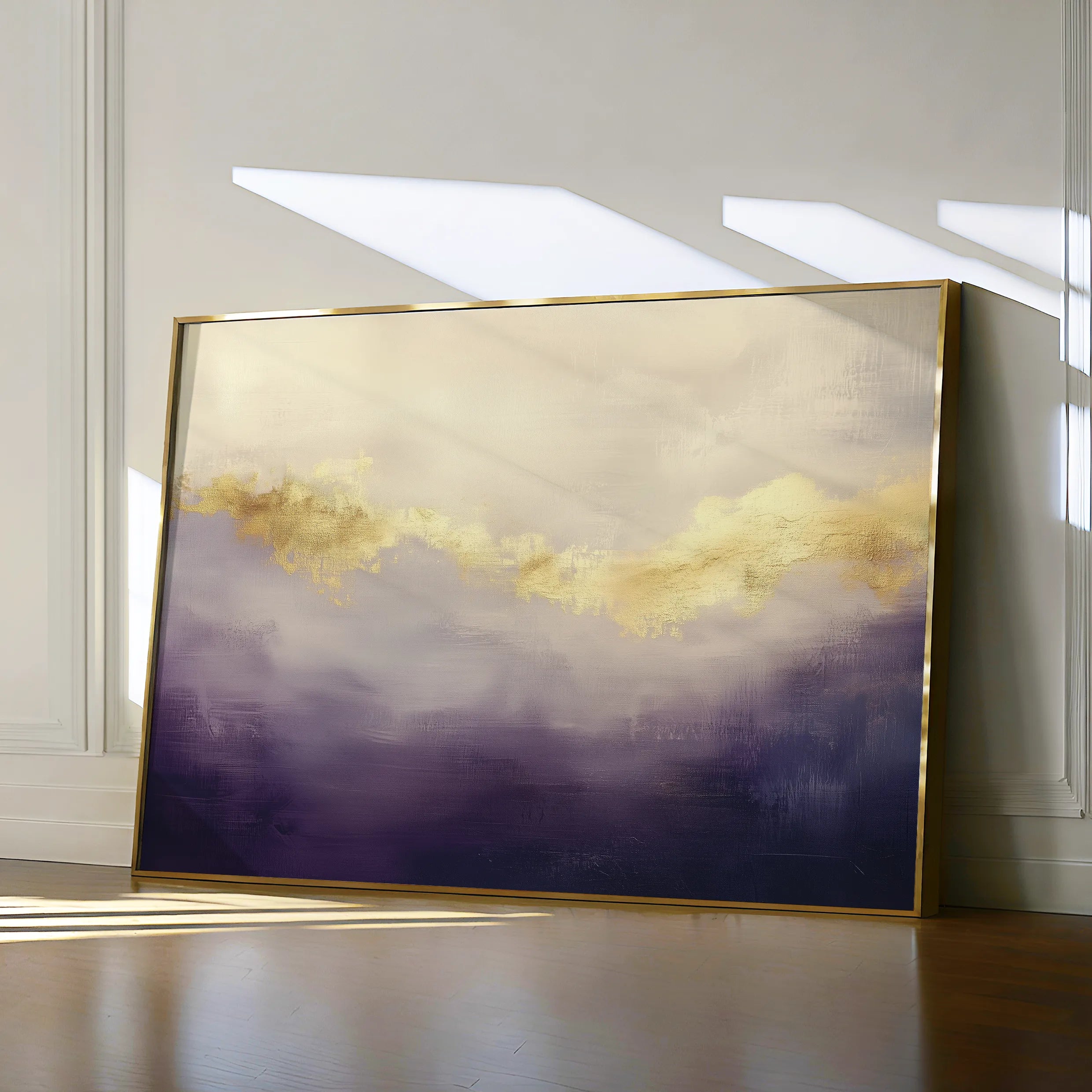 Abstract Canvas Wall Art WAD401-A 90 x 60 cm / Stretched on hidden frame