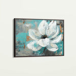 Floral Canvas Wall Art WAD401-F 90 x 60 cm / Stretched on hidden frame