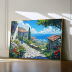 Landscape 401 Canvas Art 90 x 60 cm / Stretched on hidden frame
