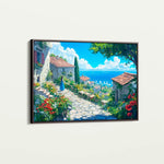 Landscape 401 Canvas Art 90 x 60 cm / Stretched on hidden frame