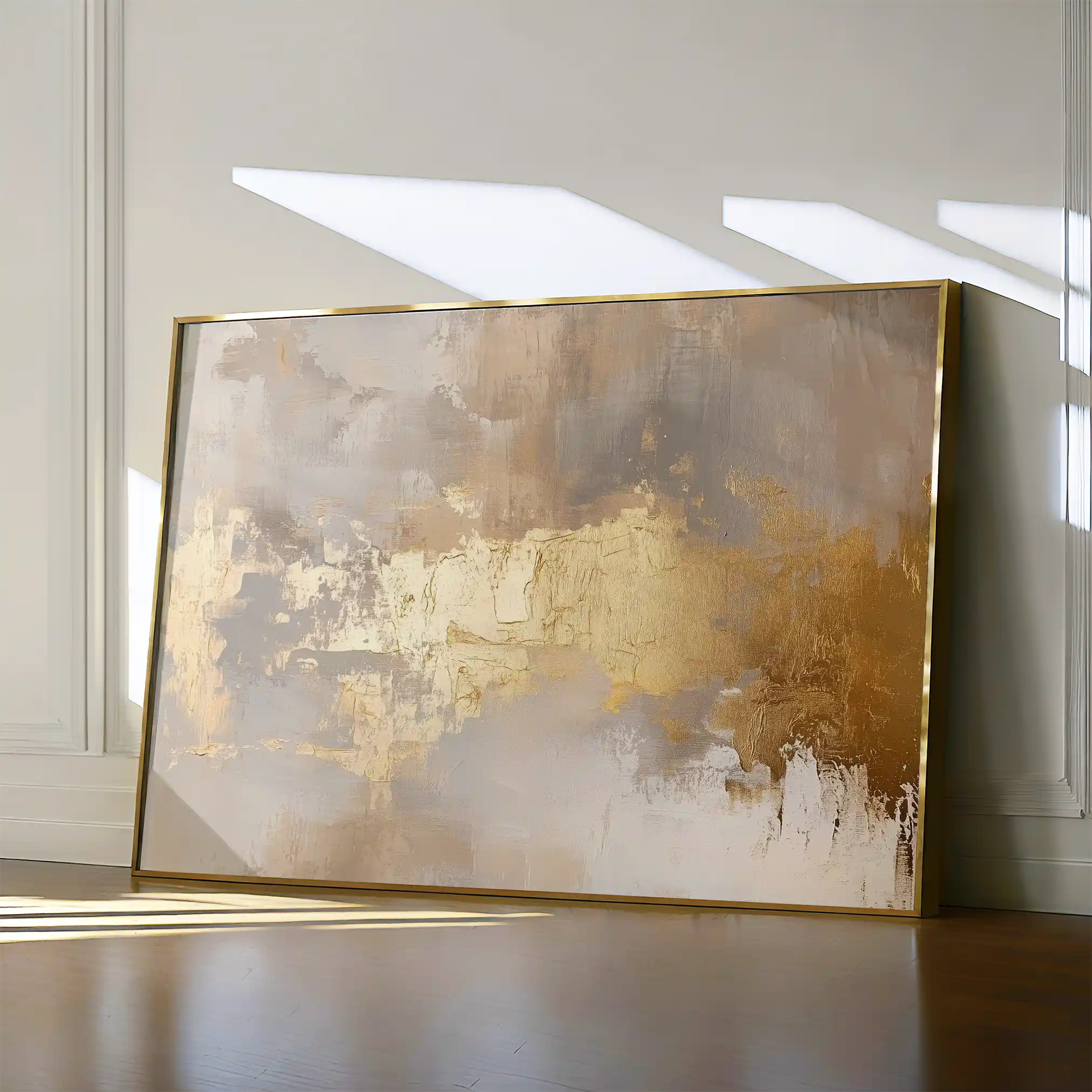 Abstract 402 Canvas Art 60 x 40 cm / Stretched on hidden frame