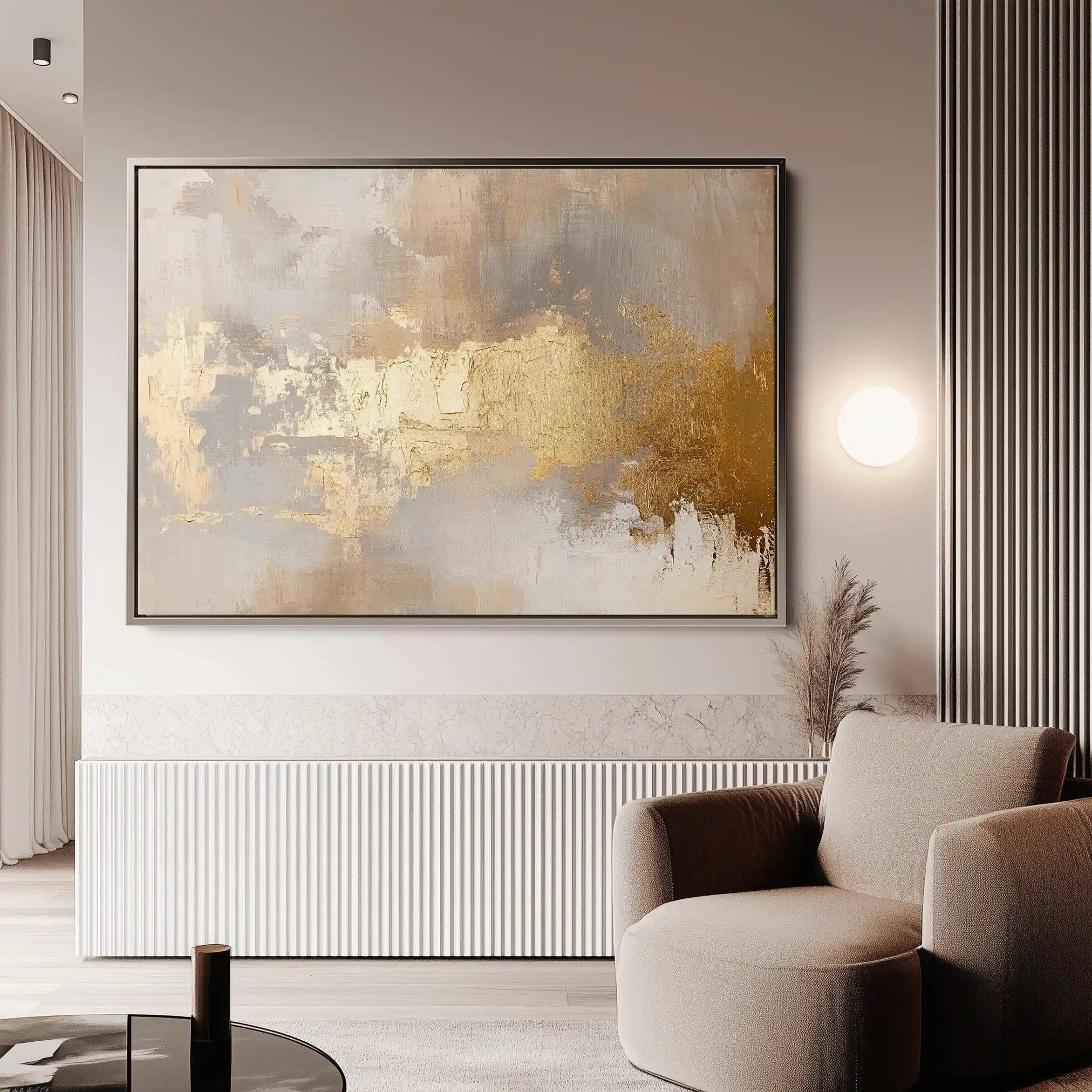 Abstract 402 Canvas Art 60 x 40 cm / Stretched on hidden frame