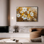 Floral Canvas Wall Art WAD402-F 90 x 60 cm / Stretched on hidden frame