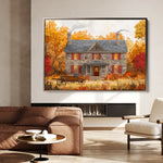 Landscape 403 Canvas Art 90 x 60 cm / Stretched on hidden frame