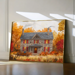 Landscape 403 Canvas Art 90 x 60 cm / Stretched on hidden frame