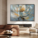 Floral Canvas Wall Art WAD404-F 90 x 60 cm / Stretched on hidden frame