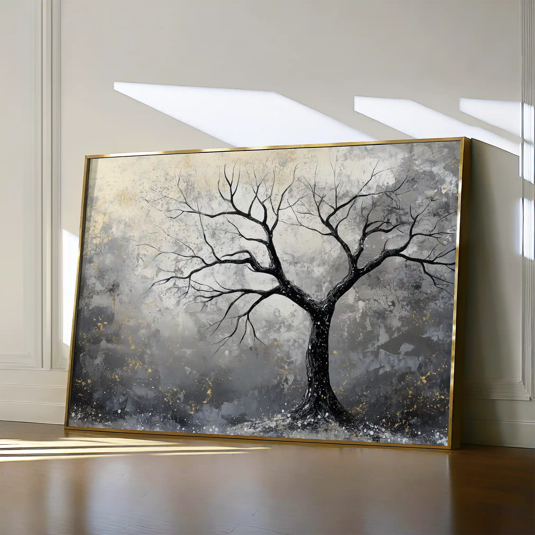 Landscape 404 Canvas Art 90 x 60 cm / Stretched on hidden frame