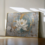 Floral Canvas Wall Art WAD405-F 90 x 60 cm / Stretched on hidden frame