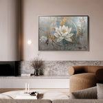 Floral Canvas Wall Art WAD405-F 90 x 60 cm / Stretched on hidden frame
